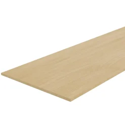 Tablette mélaminé chêne - 120 x 30 cm, ép.18mm (vendu à la tablette)