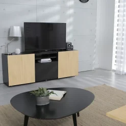 Tablette mélaminé chêne - 80 x 40 cm, ép.18 mm (vendu à la tablette)- Hot