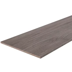 Tablette mélaminé chêne gris - 250 x 30 cm, ép.18 mm (vendu à la tablette)