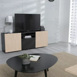 Tablette mélaminé chêne pâle, 250 x 50 cm, ép.18 mm