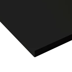 Tablette mélaminé noir Berb 60 x 120 cm,ép.1,8 cm-