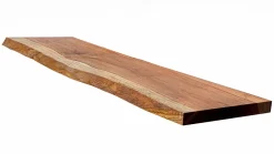 Tablette murale en Teck huilée L.120xl.18cm ep.18mm