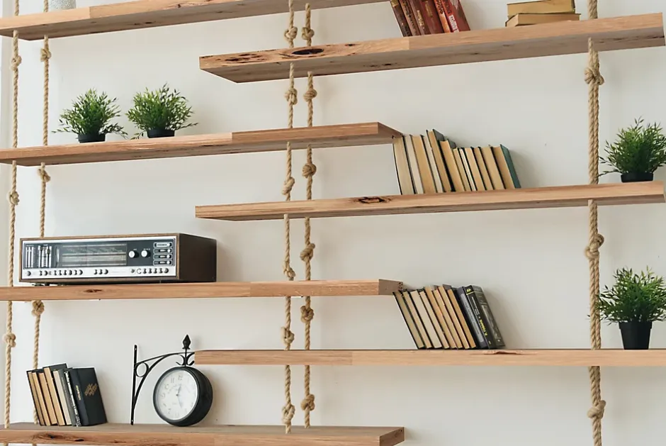 PX Tablette orme lamellé collé, L.120cm x l.40 cm x Ep.2cm