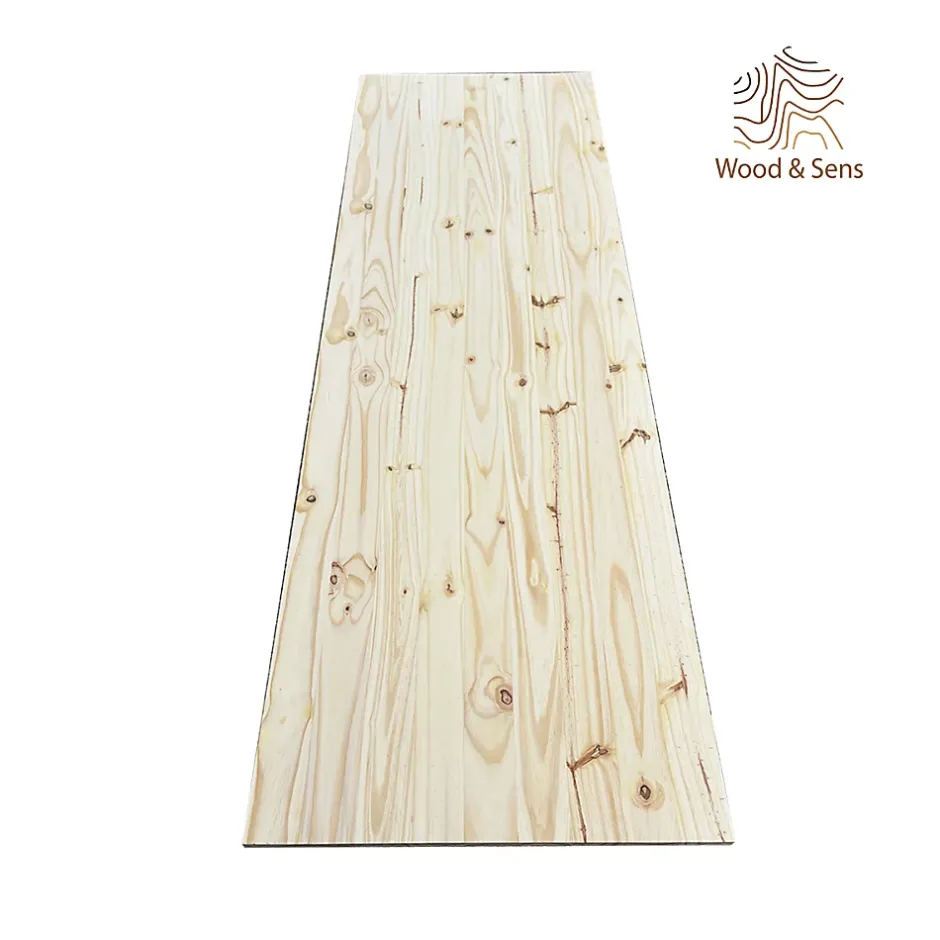 Wood&Sens Tablette Pin noueux, L.200 cm x l.60 cm, Ep.18 mm