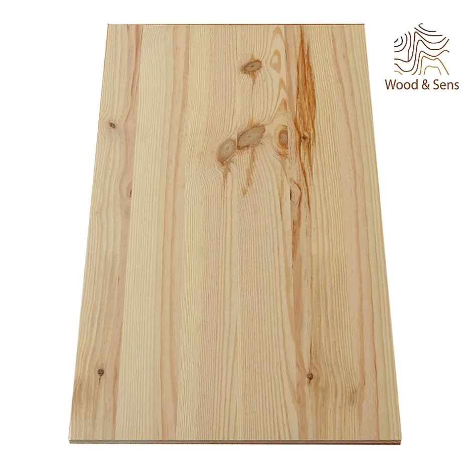 Tablette Pin Rustique bois massif, L.80 x l.50 cm, Ep.22 mm-Wood&Sens Best