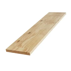Wood&Sens Tablette Pin Rustique bois massif, L.80 x l.20 cm x Ep.22 mm