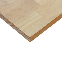 Wood&Sens Tablette Pin Rustique bois massif, L.80 x l.20 cm x Ep.22 mm