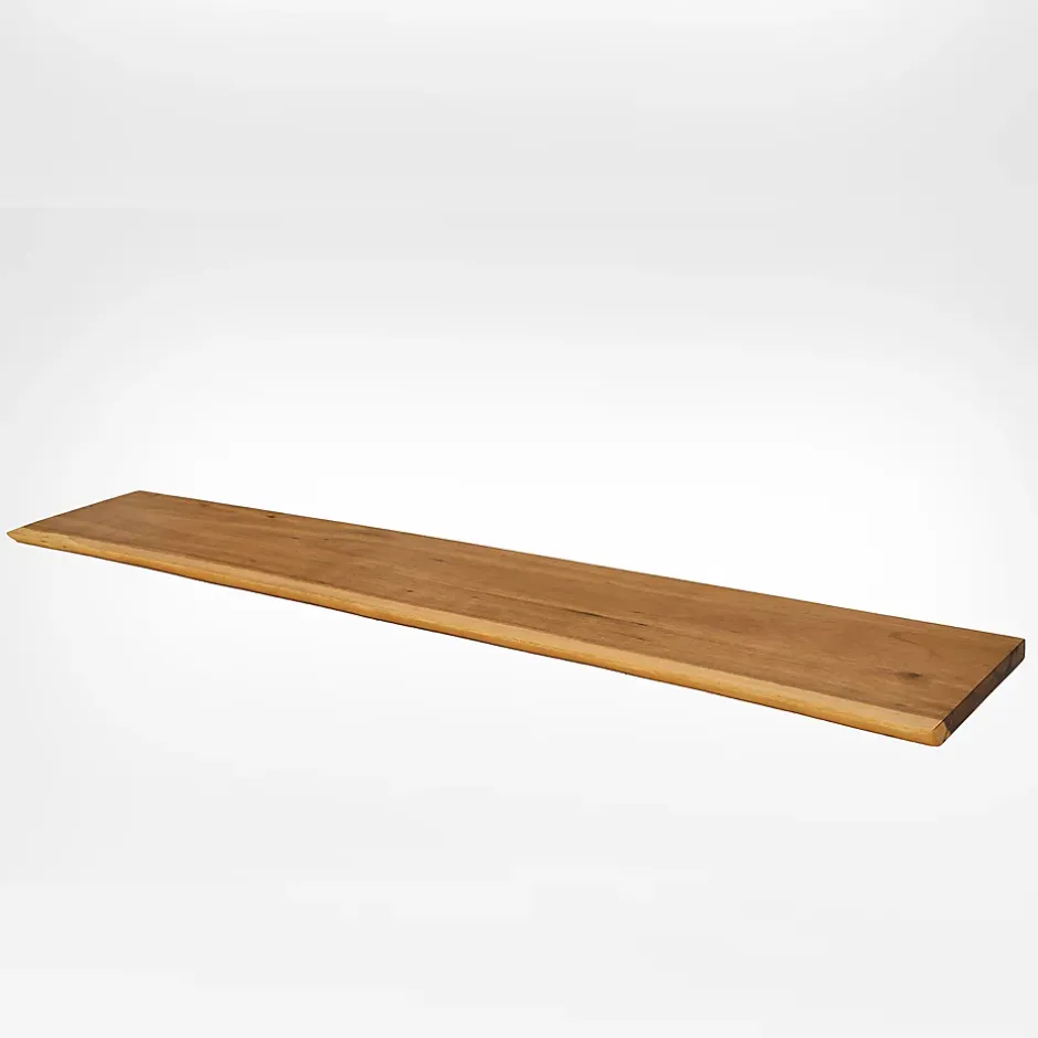 Tablette pour étagère acacia 120 x 18 x 1.8 cm
