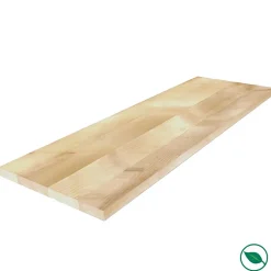 Tablette sapin massif lamellé collé abouté 2000 x 600 x 18 mm-Forestea Discount
