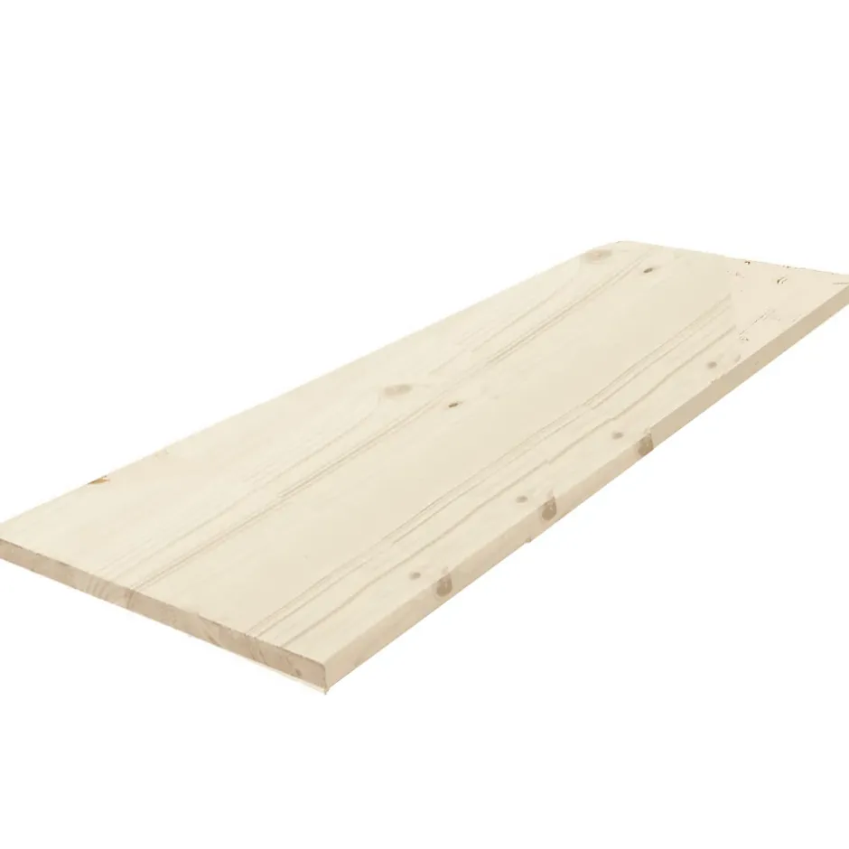 Forestea Tablette sapin massif lamellé collé abouté 1200 x 300 x 18 mm