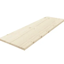Forestea Tablette sapin massif lamellé collé abouté 1200 x 200 x 18 mm