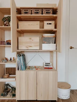 Tablette supplémentaire en bois pour étagères NOVA, 73,5x37 cm-Astigarraga Kit Line New