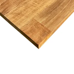 Wood&Sens Tablette Teck Massif Abouté, L.200 cm x l.30 cm, Ep.18 mm