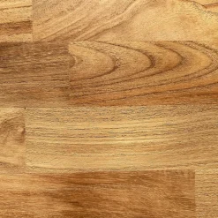 Wood&Sens Tablette Teck Massif Abouté, L.200 cm x l.30 cm, Ep.18 mm