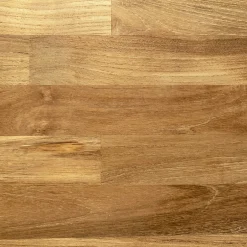 Wood&Sens Tablette Teck Massif Abouté, L.250 cm x l.60 cm, Ep.18 mm