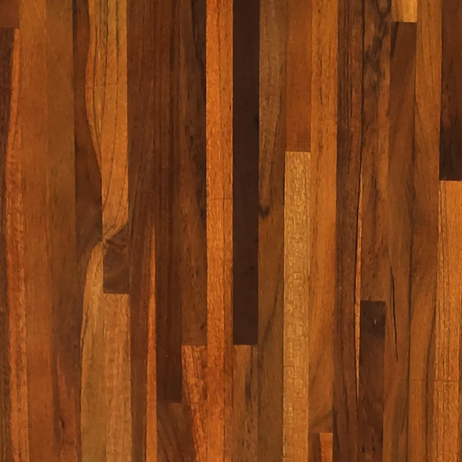 Forestea Tablette Teck massif pré huilé Lamellé collé abouté 1200 x 150 x 18 mm