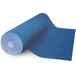 Floordirekt Tapis de couloir Pour Événement Malta Bleu foncé 200 x 50 cm -