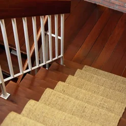 Tapis de passage en sisal couloir et escalier - Sable - Rouleau de 0,67m x 4m-Décoweb