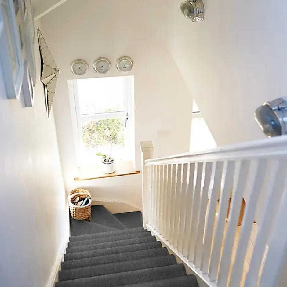 Tapis de passage en sisal couloir et escalier - Anthracite - Echantillon 15 x 20 cm-Décoweb Best