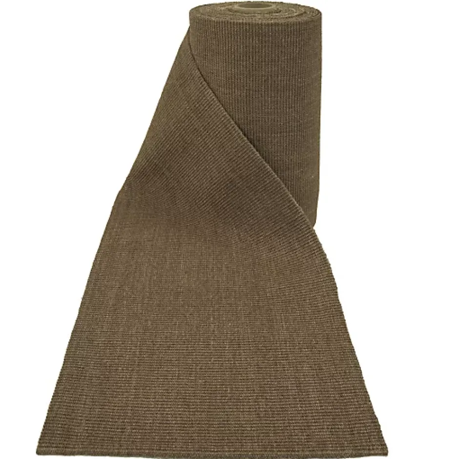 Décoweb Tapis de passage en sisal couloir et escalier - Moka - Rouleau de 0,67m x 7m