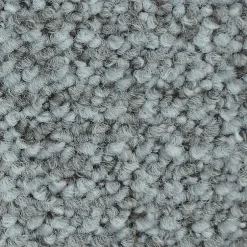 Floordirekt Tapis d'escalier Carlton Demi-circulaire Gris clair 23,5 x 65 cm -