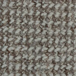 Floordirekt Tapis d'escalier Carlton Demi-circulaire Gris beige 23,5 x 65 cm -