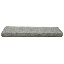 Floordirekt Tapis d'escalier London Gris clair 23,5 x 65 cm Rectangulaire