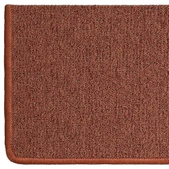 Tapis d'escalier London Terre 38 23,5 x 65 cm Rectangulaire-Floordirekt