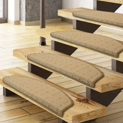 Tapis d'escalier Rapido Beige Demi-circulaire --Floordirekt Hot