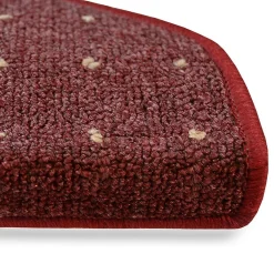 Floordirekt Tapis d'escalier Rapido Mauve Demi-circulaire -