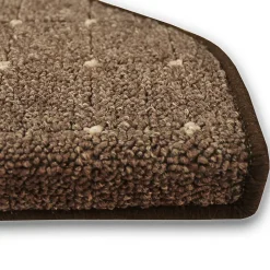 Tapis d'escalier Rapido Marron Demi-circulaire --Floordirekt