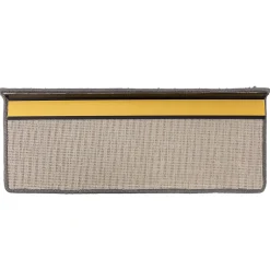 Floordirekt Tapis d'escalier Shaggy Barcelona Gris Rectangulaire 23,5 x 65 cm