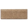 Tapis d'escalier Shaggy Sphinx Rectangulaire 23,5 x 65 cm Beige --Floordirekt Clearance