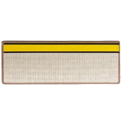 Tapis d'escalier Shaggy Sphinx Rectangulaire 23,5 x 65 cm Beige --Floordirekt Clearance