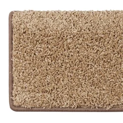 Tapis d'escalier Shaggy Sphinx Rectangulaire 23,5 x 65 cm Beige --Floordirekt Clearance
