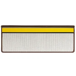 Floordirekt Tapis d'escalier Shaggy Sphinx Rectangulaire 23,5 x 65 cm Marron -