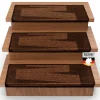Tapis d'escalier Via Veneto Marron Rectangulaire --Floordirekt New