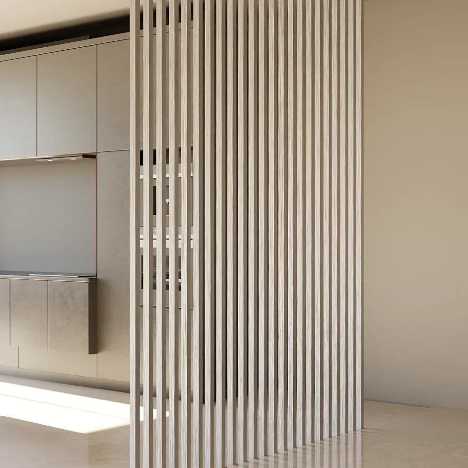 Tasseau aluminium argent 3 x 280 cm, ép.3 cm