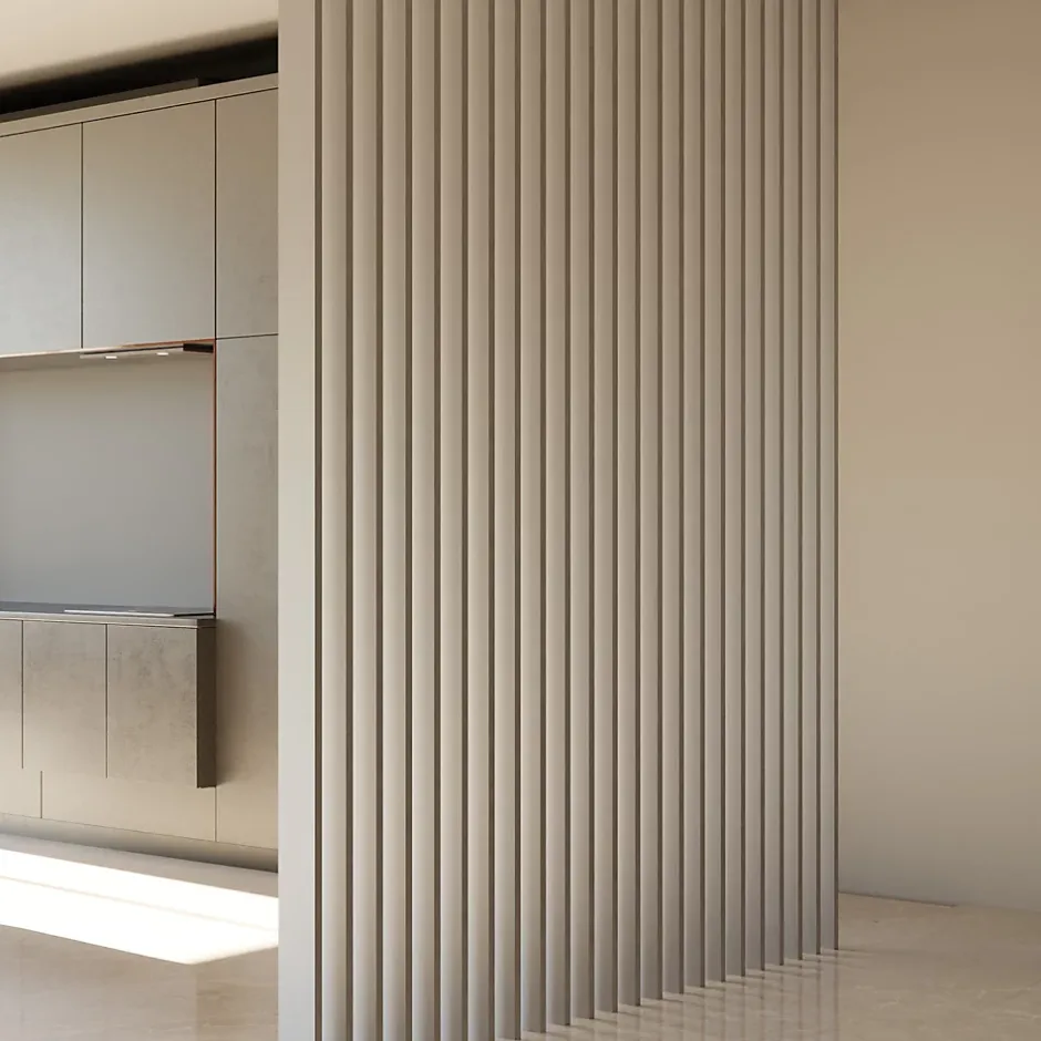 Tasseau aluminium argent 9 x 280 cm, ép.2,2 cm