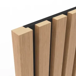 Tasseau de finition en chêne pour panneau Saragossa 2800 x 28 x 22 mm-Foge Outlet