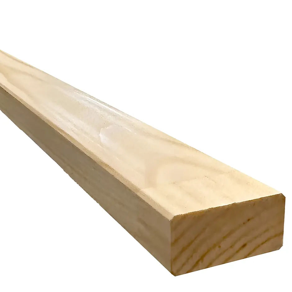 Tasseau en pin sans nœud 4 Chanfreins 20X40mm L.2,50m