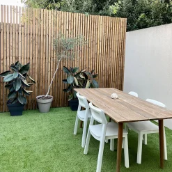 Tasseau en sapin traité marron 35X35mm L.2,40m- Sale