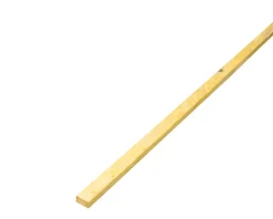 Tasseau raboté traitée en bois 27 x 14 mm L.3 m- Clearance