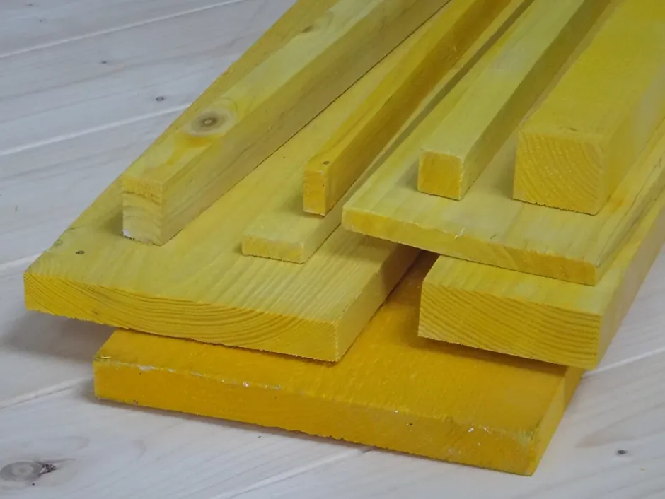 Tasseau raboté traitée en bois 40 x 14 mm L.4 m- Outlet