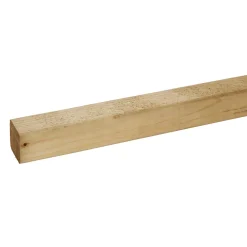 Tasseau traité bois blanc 38 x 38 mm L.1,8 m- Clearance