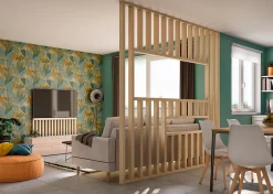 Tasseau traité épicéa 38 x 38 mm x L.2,4 m-