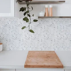 Decoon Terrazzo blanc Carrara - 60 x 60 cm