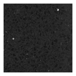 Decoon Terrazzo noir Nero Ebano - 60 x 60 cm