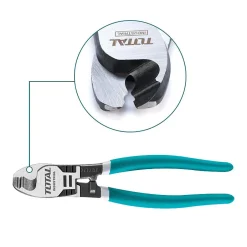 TOTAL - Coupe-câbles THT11581 - 200 mm - Acier au carbone-Total Tools Discount