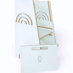 Tour d'Apprentissage Rainbow - Tour Montessori Sécurisée avec Motif Arc-en-Ciel-Raumhirsch Furniture Hot